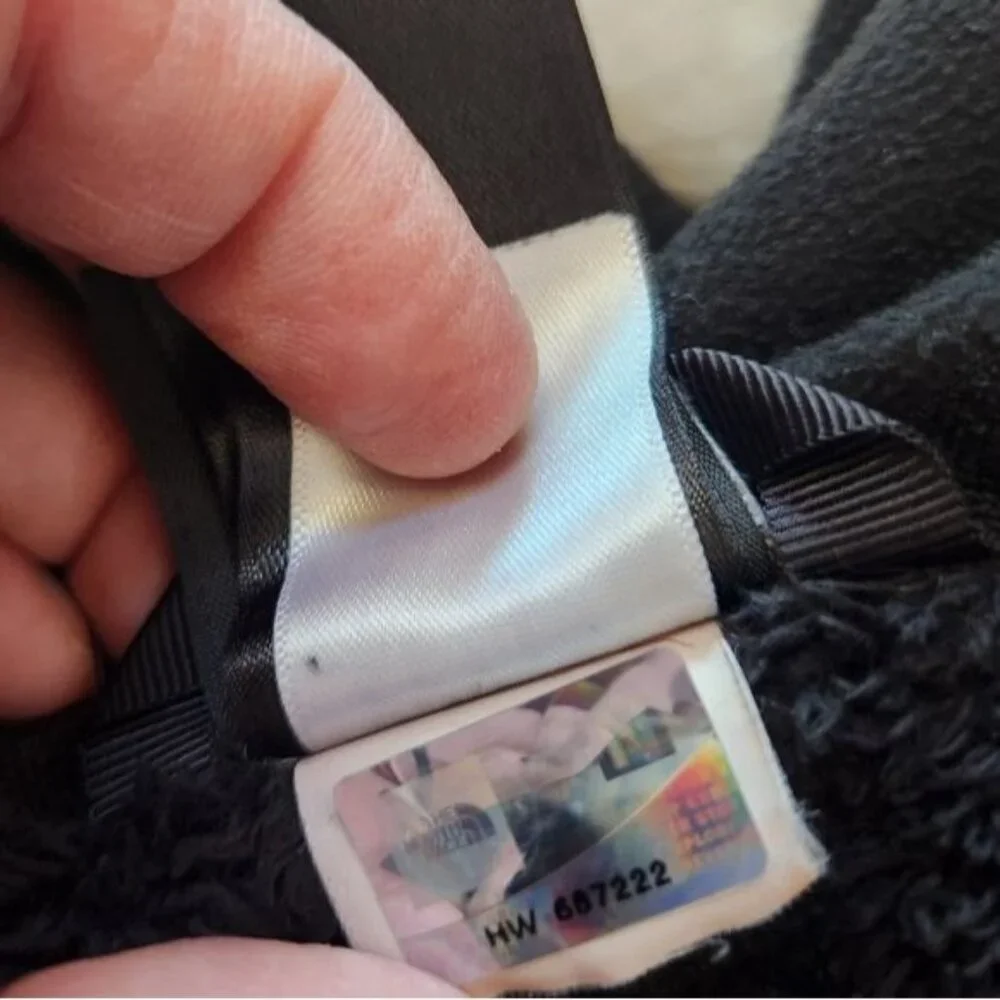 The North Face black  fleece jacket size Large - Picture 15 of 15